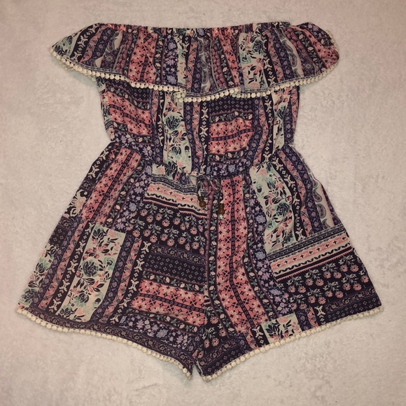 Rewind Strapless Romper - Picture 4 of 7